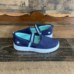 Sperry Port Mast Plushwave Navy Blue Sneaker Little Girl's Size 9M Navy Blue